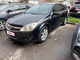 2008 Opel Astra H Рестайлинг, чёрный, 540500 рублей, вид 1