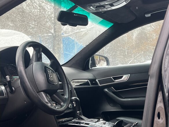 2006 Audi A6 III (C6), чёрный - вид 3