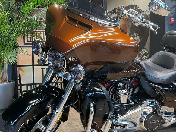 2019 Harley-Davidson CVO Limited, коричневый, 3850000 рублей - вид 4