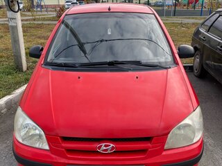 2004 Hyundai Getz I, красный, 390000 рублей, вид 3