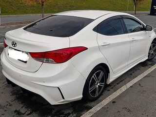 2011 Hyundai Elantra V (MD), белый, 680000 рублей, вид 4