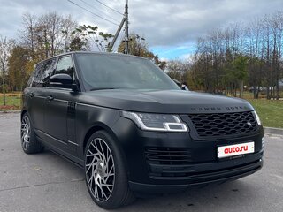 2018 Land Rover Range Rover IV Рестайлинг, чёрный, 8800000 рублей, вид 3