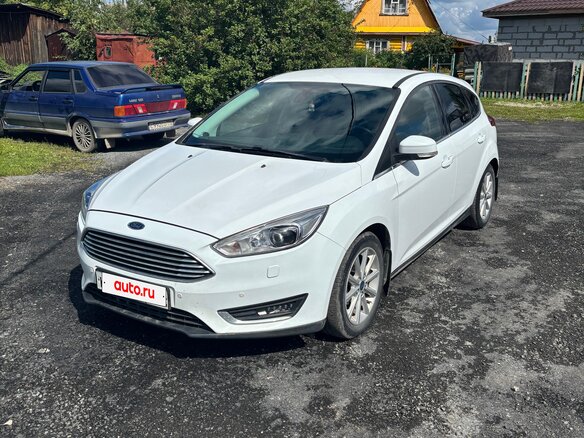2017 Ford Focus III Рестайлинг, белый, 1290000 рублей