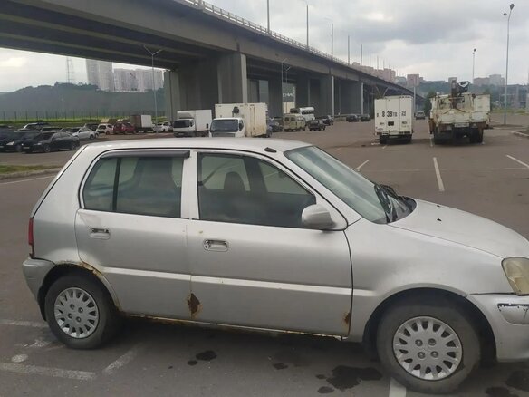 1998 Honda Logo, серебристый, 170000 рублей - вид 4