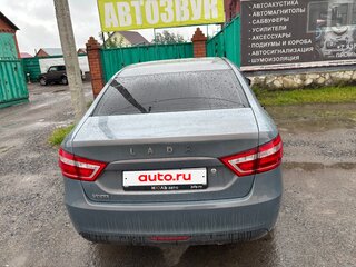 2016 Lada (ВАЗ) Vesta I, серый, 650000 рублей, вид 4
