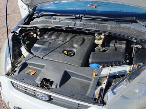 2009 Ford S-MAX I, белый - вид 10