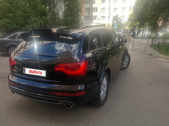2013 Audi Q7 I (4L) Рестайлинг, чёрный, 1968000 рублей - вид 10