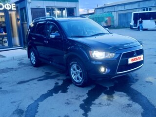 2010 Mitsubishi Outlander II Рестайлинг, синий, 950000 рублей, вид 2