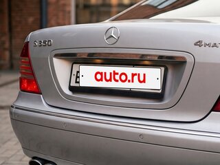 2003 Mercedes-Benz S-Класс 350 Long IV (W220) Рестайлинг, серебристый, 2250000 рублей, вид 5