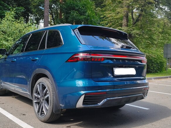2023 Geely Monjaro (Xingyue L) I, синий, 3200000 рублей - вид 6