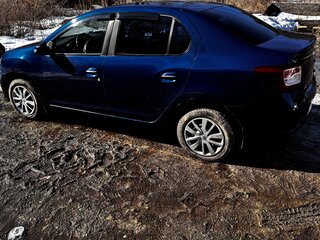 2015 Renault Logan II, синий, 720000 рублей, вид 4