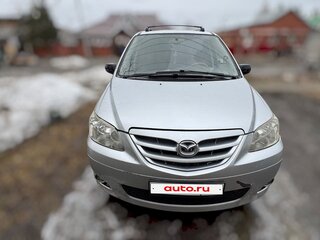 2002 Mazda MPV II (LW), серебристый, 360000 рублей, вид 2