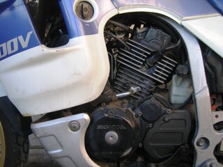 1987 Honda XL600V Transalp, белый, 380000 рублей, вид 3