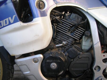 1987 Honda XL600V Transalp, белый, 380000 рублей, вид 3