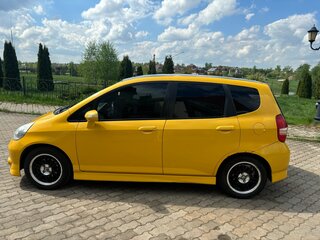 2008 Honda Jazz I Рестайлинг, жёлтый, 570000 рублей, вид 5