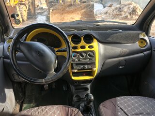 2008 Daewoo Matiz I Рестайлинг, жёлтый, 160000 рублей, вид 5
