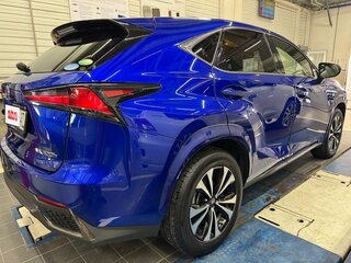 2018 Lexus NX 300h I Рестайлинг, синий, 3750000 рублей, вид 2