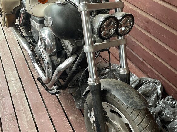 2013 Harley-Davidson Fat Bob, чёрный, 1200000 рублей