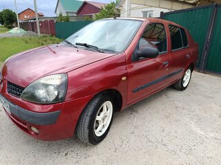 2005 Renault Symbol I Рестайлинг, красный, 270000 рублей, вид 1
