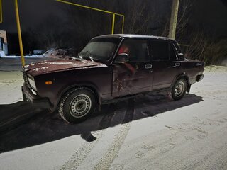 2005 Lada (ВАЗ) 2107, пурпурный, 55000 рублей, вид 1