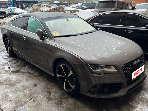 2013 Audi A7 I (4G), серый, 1650000 рублей - вид 8