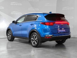 2019 Kia Sportage IV Рестайлинг, синий, 1850000 рублей, вид 4