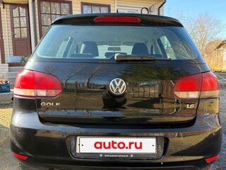 2009 Volkswagen Golf VI, чёрный, 500000 рублей, вид 4