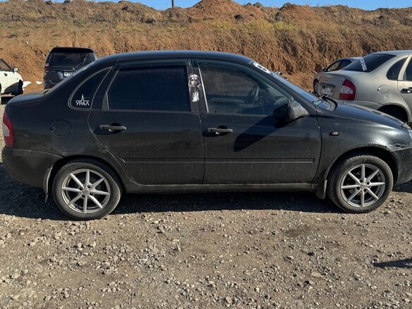 2010 Lada (ВАЗ) Kalina I, чёрный, 268000 рублей - вид 8