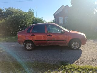 2005 Lada (ВАЗ) Kalina I, красный, 60000 рублей, вид 4