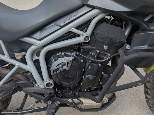 2011 Triumph Tiger 800, зелёный, 420000 рублей - вид 7