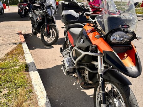 2004 BMW R 1200 GS, красный, 580000 рублей, вид 3