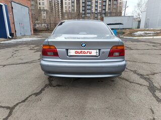 2000 BMW 5 серии 520i IV (E39) Рестайлинг, серебристый, 610000 рублей, вид 4
