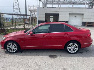 2011 Mercedes-Benz C-Класс 180 BlueEFFICIENCY III (W204) Рестайлинг, красный, 1750000 рублей, вид 5