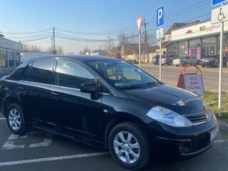 2012 Nissan Tiida I Рестайлинг, чёрный, 900000 рублей, вид 2