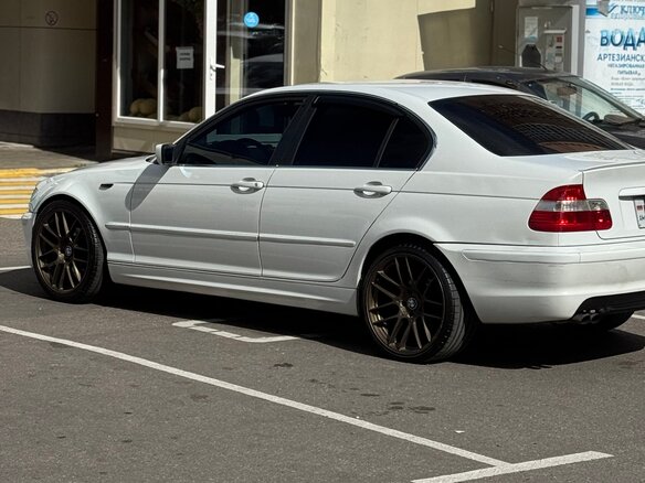 2003 BMW 3 серии 320i IV (E46) Рестайлинг, белый, 580000 рублей - вид 6
