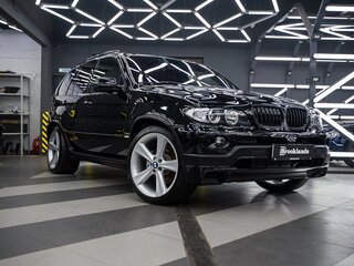 2004 BMW X5 4.8is I (E53) Рестайлинг, чёрный, 5500000 рублей, вид 5