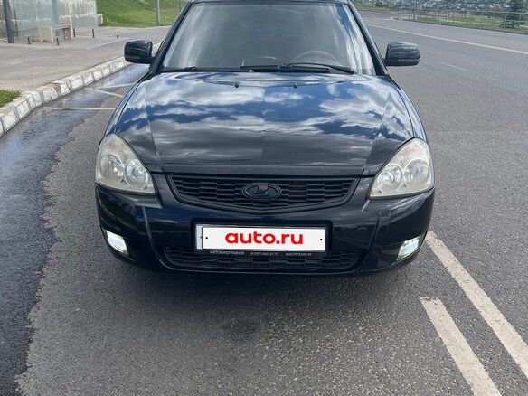 2008 Lada (ВАЗ) Priora I, синий, 285000 рублей - вид 1