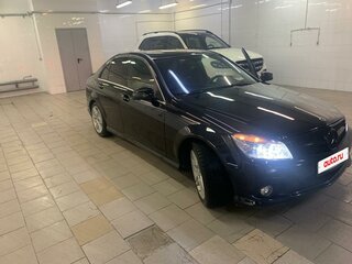 2008 Mercedes-Benz C-Класс 200 III (W204), чёрный, 1290000 рублей, вид 2