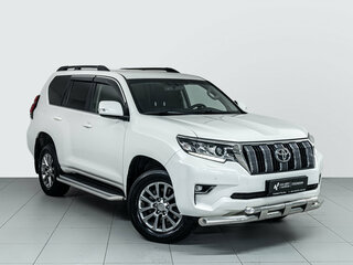 2020 Toyota Land Cruiser Prado 150 Series Рестайлинг 2, белый, 5390000 рублей, вид 3