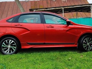 2016 Lada (ВАЗ) Vesta I, красный, 860000 рублей, вид 1