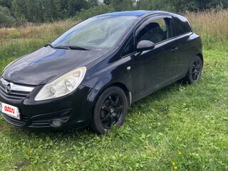 2008 Opel Corsa D, чёрный, 300000 рублей, вид 1
