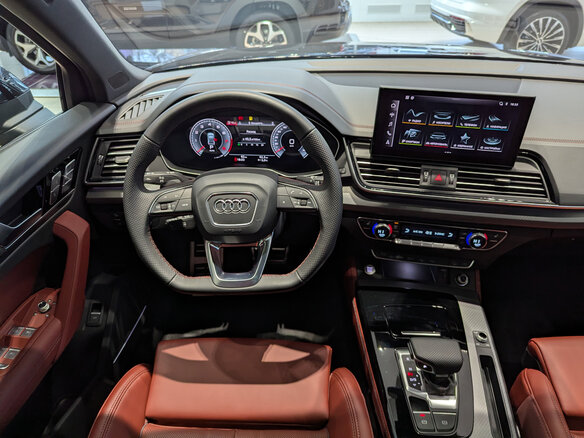 2025 Audi Q5 L 45 TFSI II (FY) Рестайлинг, чёрный - вид 34