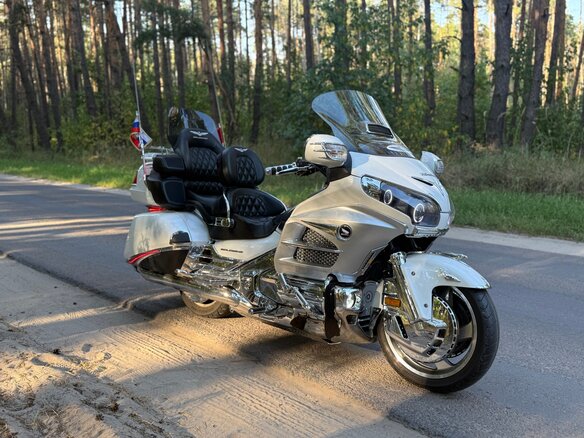 2013 Honda GL 1800 Gold Wing, белый, 1875000 рублей - вид 15