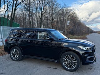 2018 Infiniti QX80 I Рестайлинг 2, чёрный, 6666666 рублей, вид 3