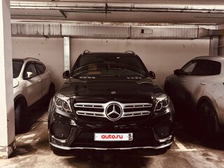 2019 Mercedes-Benz GLS 350 d I (X166), чёрный, 6800000 рублей, вид 3