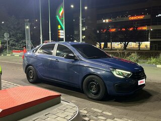 2019 Lada (ВАЗ) Vesta I, синий, 1400000 рублей, вид 4