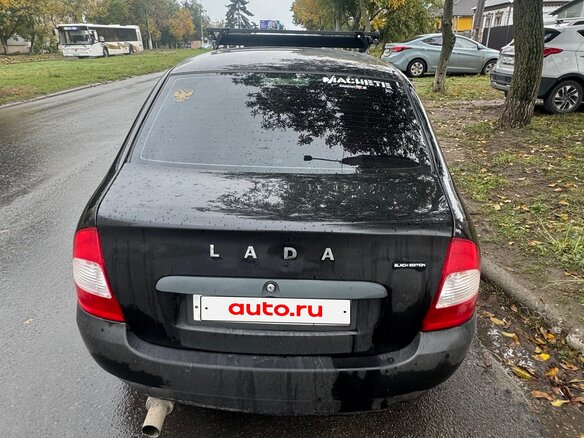 2010 Lada (ВАЗ) Kalina I, чёрный, 268000 рублей - вид 7