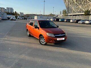 2014 Lada (ВАЗ) Granta I, оранжевый, 380000 рублей, вид 1