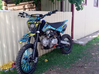2024 Regulmoto Seven 125E, синий, 75000 рублей, вид 2