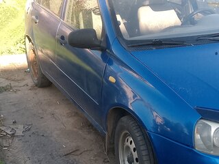 2006 Lada (ВАЗ) Kalina I, синий, 129000 рублей, вид 2